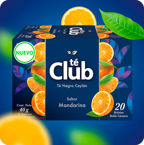 Té Negro Ceylán sabor mandarina